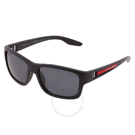 prada mens ps 510|Prada Linea Rossa Polarized Grey Rectangular Men's .